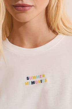 T-shirt de pyjama en coton avec &eacute;criture;${refinementColor}