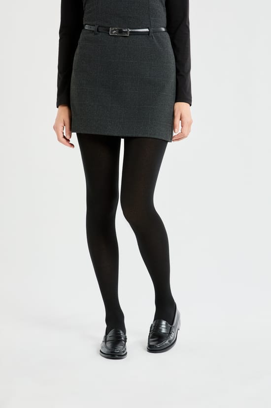 Collant opaque avec cachemire;${refinementColor}