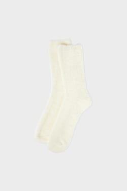 Socken in grober Strickware;${refinementColor}