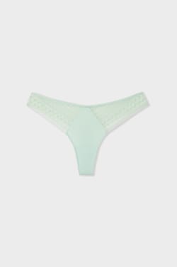 Tanga de encaje;${refinementColor}