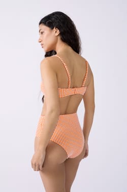 Bandeau haut de maillot imprimé;${refinementColor}