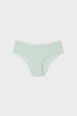 Panty tipo boxer de microfibra motivos de encaje;${refinementColor}