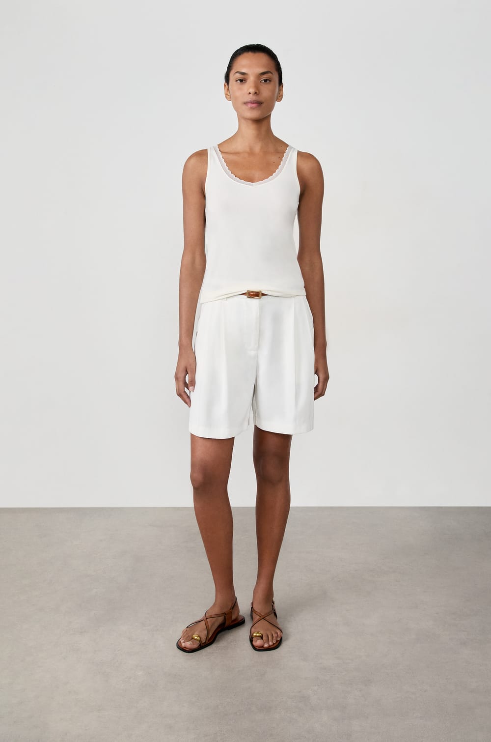 Thermal knit camisole;${refinementColor}