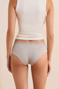 Pack of 3 Cotton Boyshorts;${refinementColor}