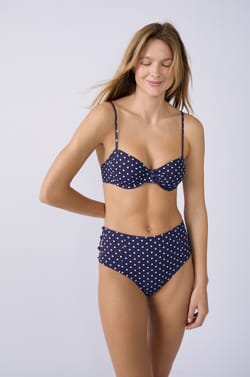 High-waisted bikini bottom Marcia Wear x Etam;${refinementColor}