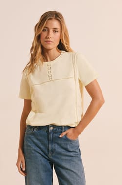 T-shirt en coton;${refinementColor}