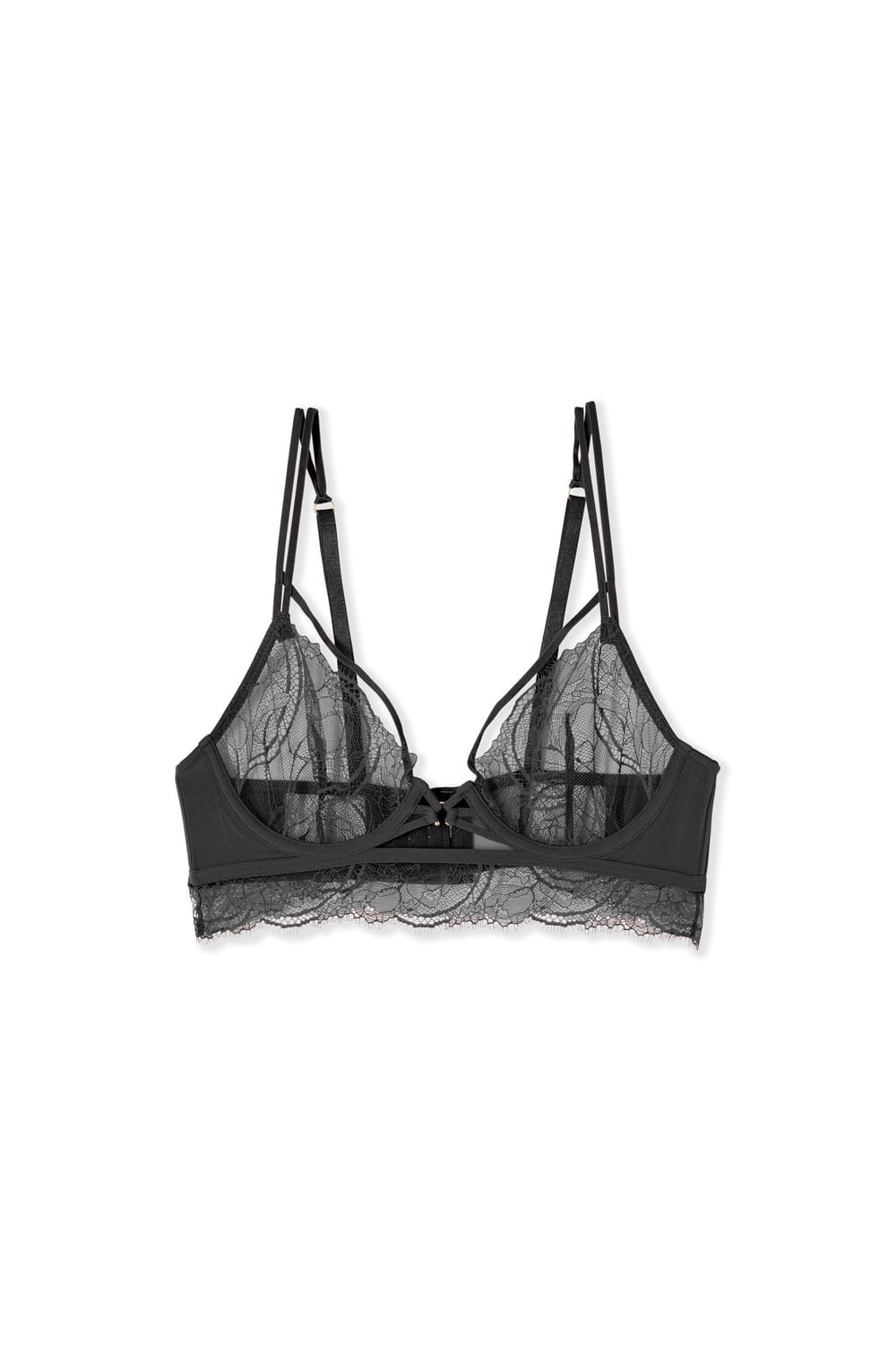Soutien-gorge bustier en dentelle;${refinementColor}