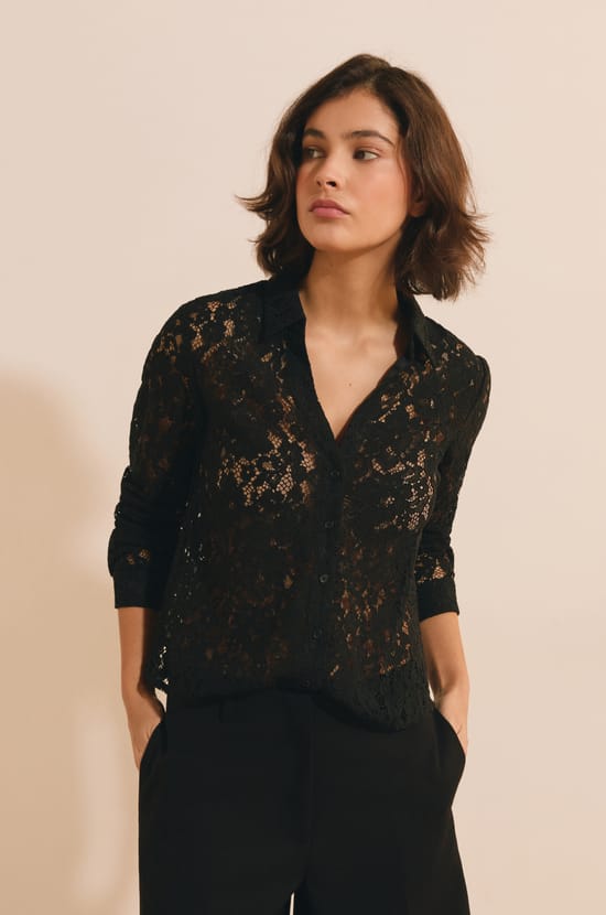 Chemise en dentelle;${refinementColor}
