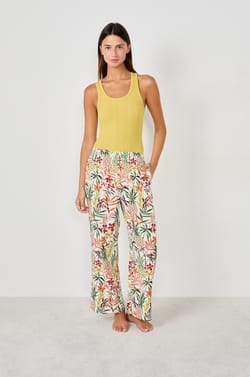 Pyjama trousers with prints;${refinementColor}