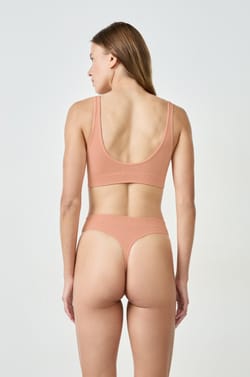 Ribbed Bralette;${refinementColor}