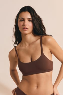 Microfibre Bralette;${refinementColor}
