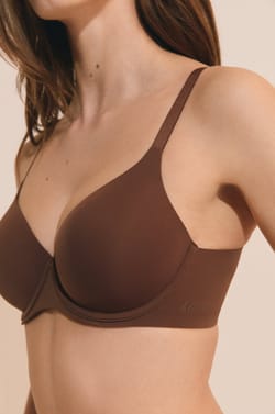 Soutien-gorge coques fines en microfibre;${refinementColor}