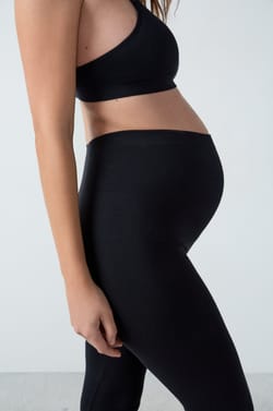 Legging taille haute de maternité;${refinementColor}