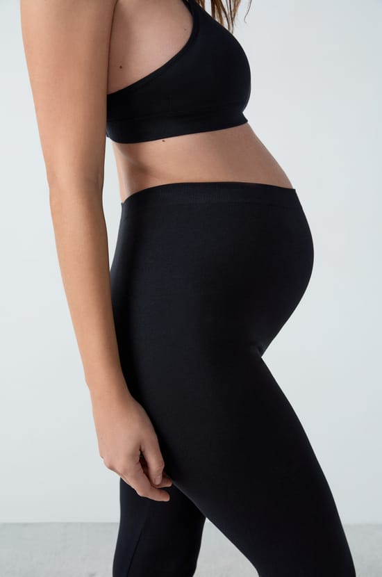 High-Waist Maternity Leggings;${refinementColor}