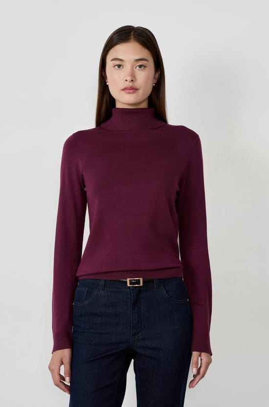 Turtleneck Sweater;${refinementColor}