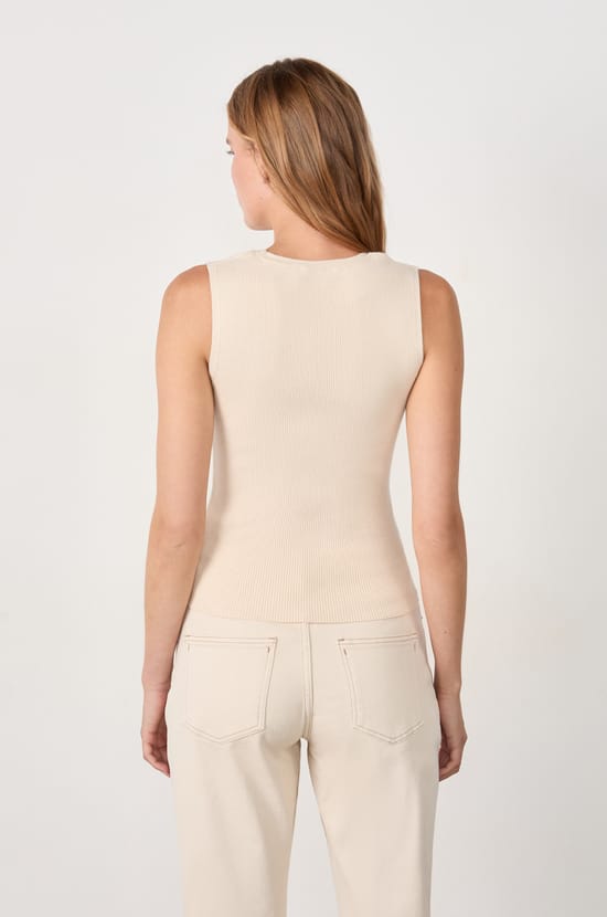 Pull débardeur en tricot;${refinementColor}