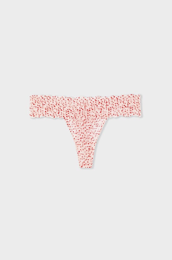 Lace Thong;${refinementColor}