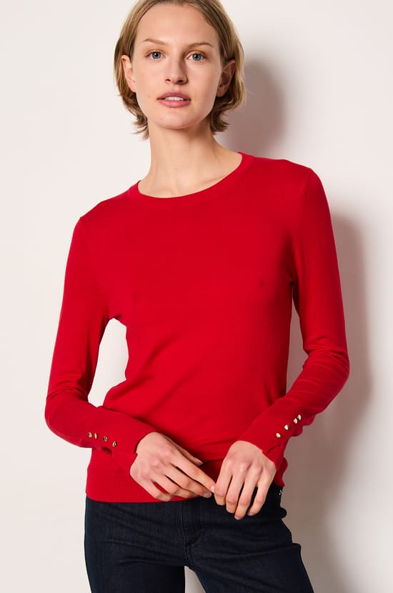 Crew Neck Sweater;${refinementColor}