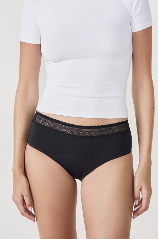Heavy Flow - Cotton Period Boyshort;${refinementColor}