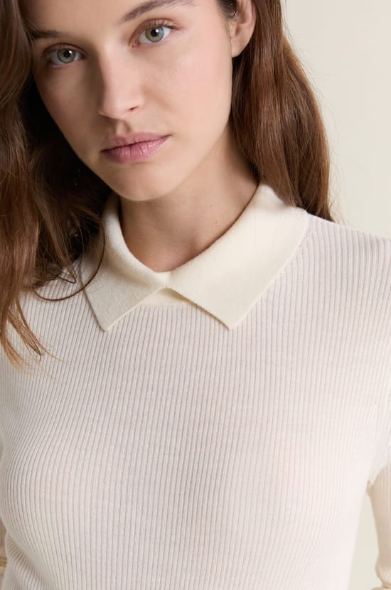 Long-sleeved Polo;${refinementColor}