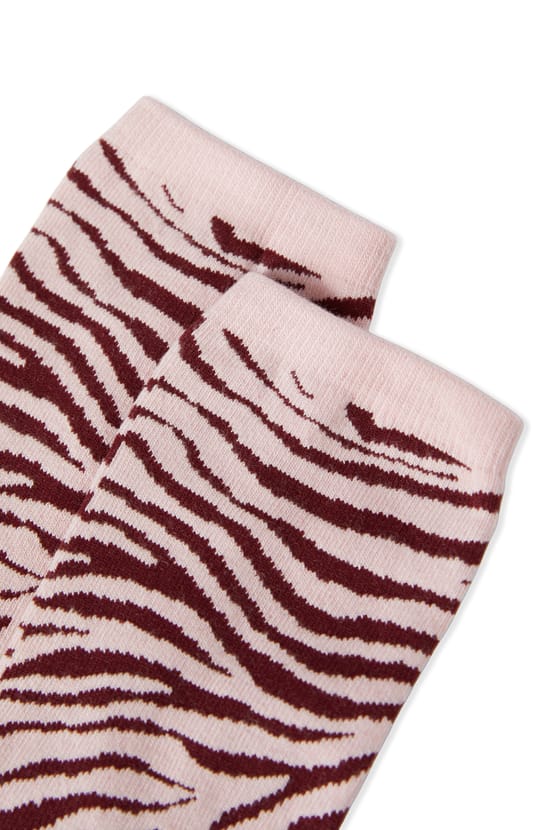 Chaussettes avec coton &agrave; motifs;${refinementColor}