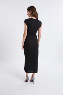 Long Slit Dress;${refinementColor}