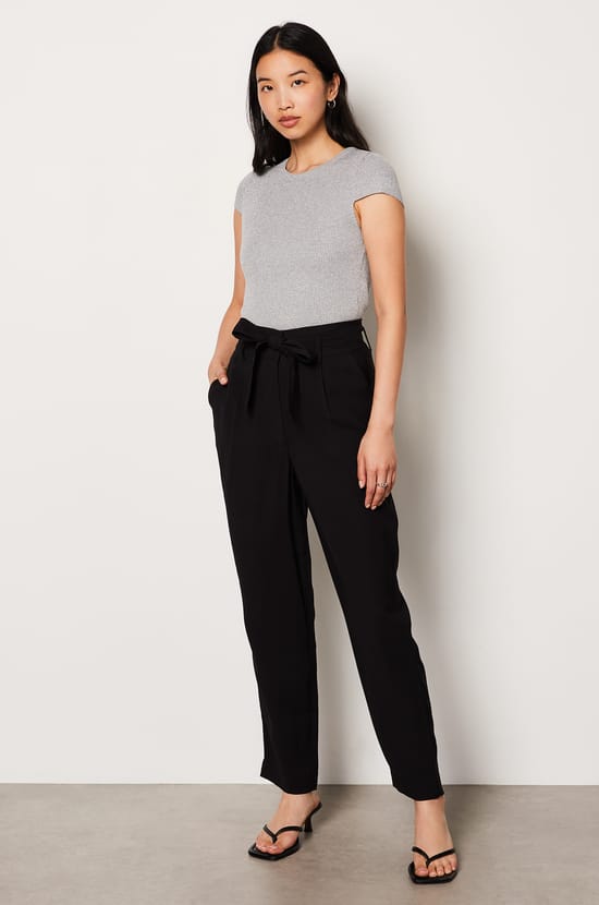 Carrot Cut Trousers;${refinementColor}