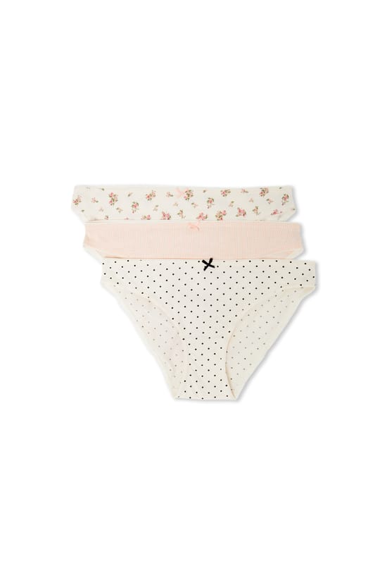 Lot de 3 culottes en coton;${refinementColor}
