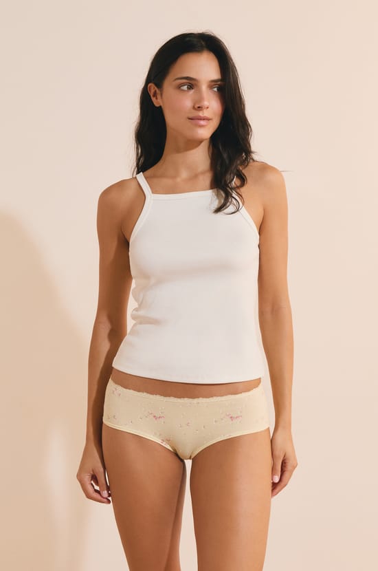 Braga culotte de algod&oacute;n;${refinementColor}