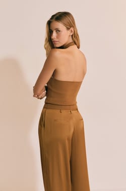 Top sans manches col crois&eacute;;${refinementColor}