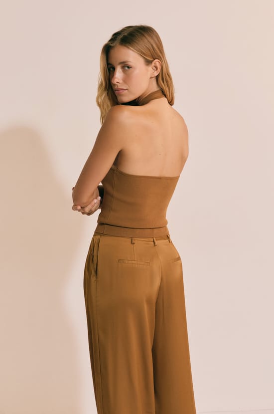 Top sans manches col crois&eacute;;${refinementColor}