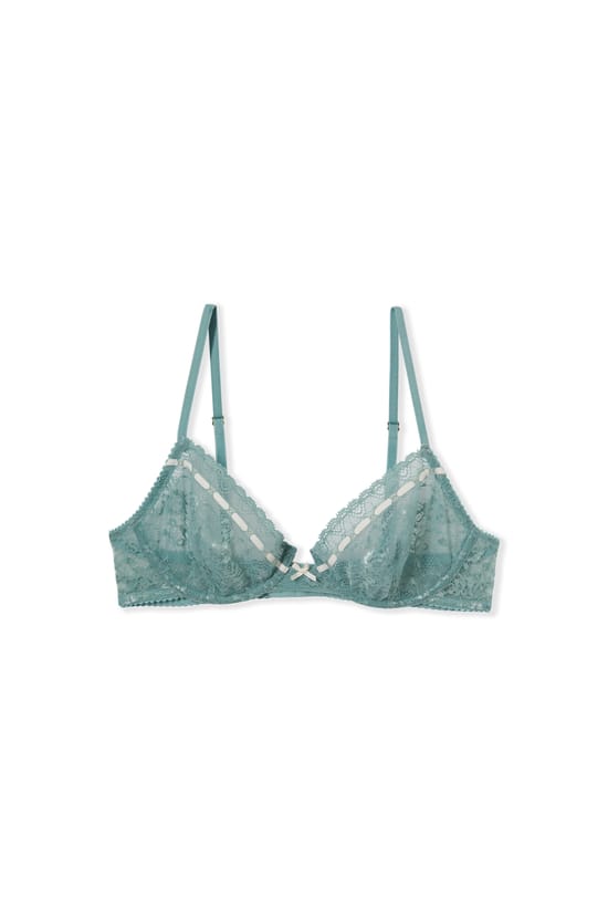 Lace Demi Bra;${refinementColor}