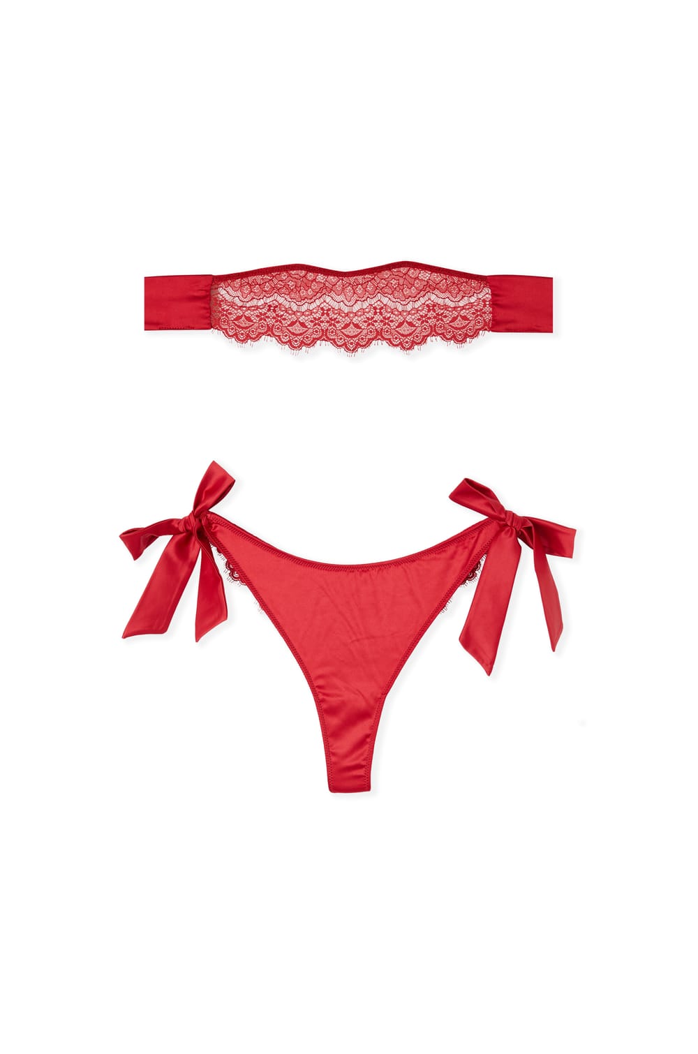 Tanga und Spitzenmaske zum Binden;${refinementColor}