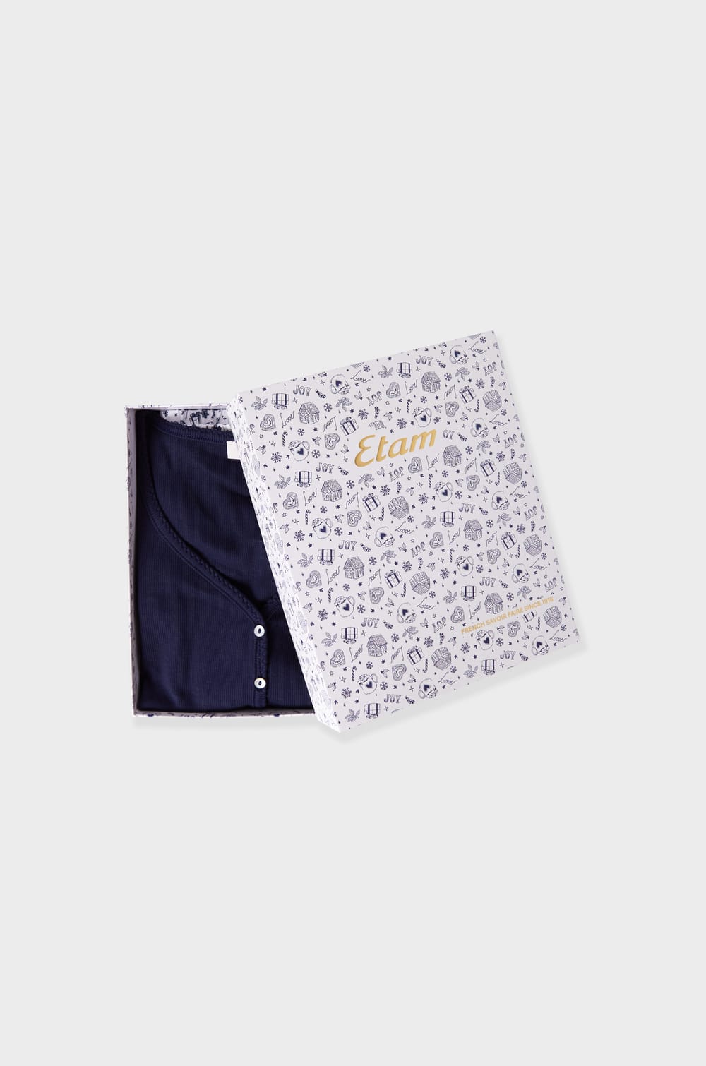 2-Piece Patterned Pajama Gift Set With Cotton;${refinementColor}
