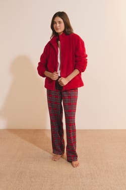Ensemble de pyjama 3 pi&egrave;ces en coton;${refinementColor}