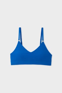 Optimal comfort cotton bralette;${refinementColor}