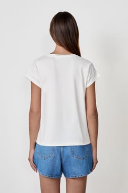 Playera de algodón estampada;${refinementColor}