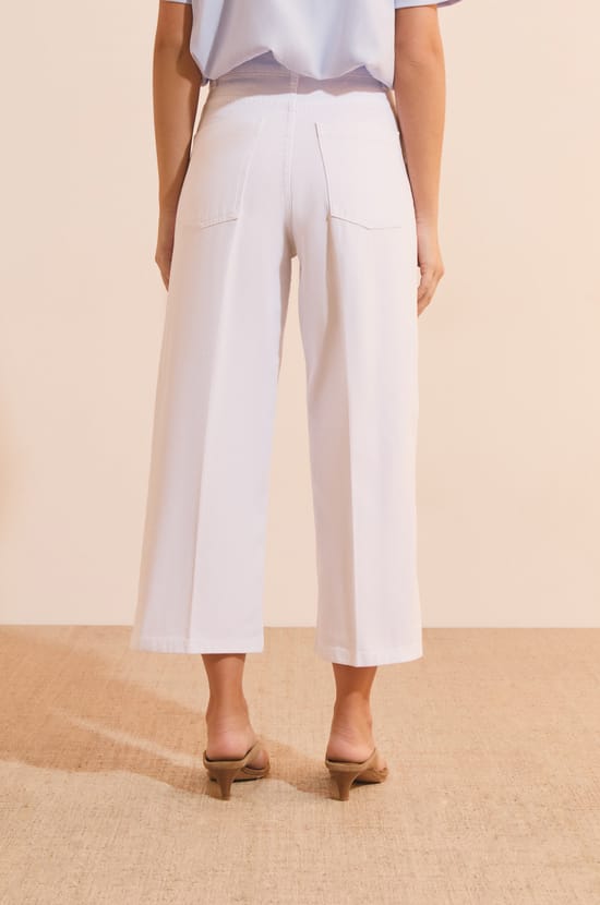 Pantalon &agrave; taille ajust&eacute;e;${refinementColor}