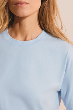 T-shirt de pyjama manches courtes en coton;${refinementColor}