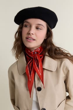 Lot de foulards en coton &agrave; motifs;${refinementColor}