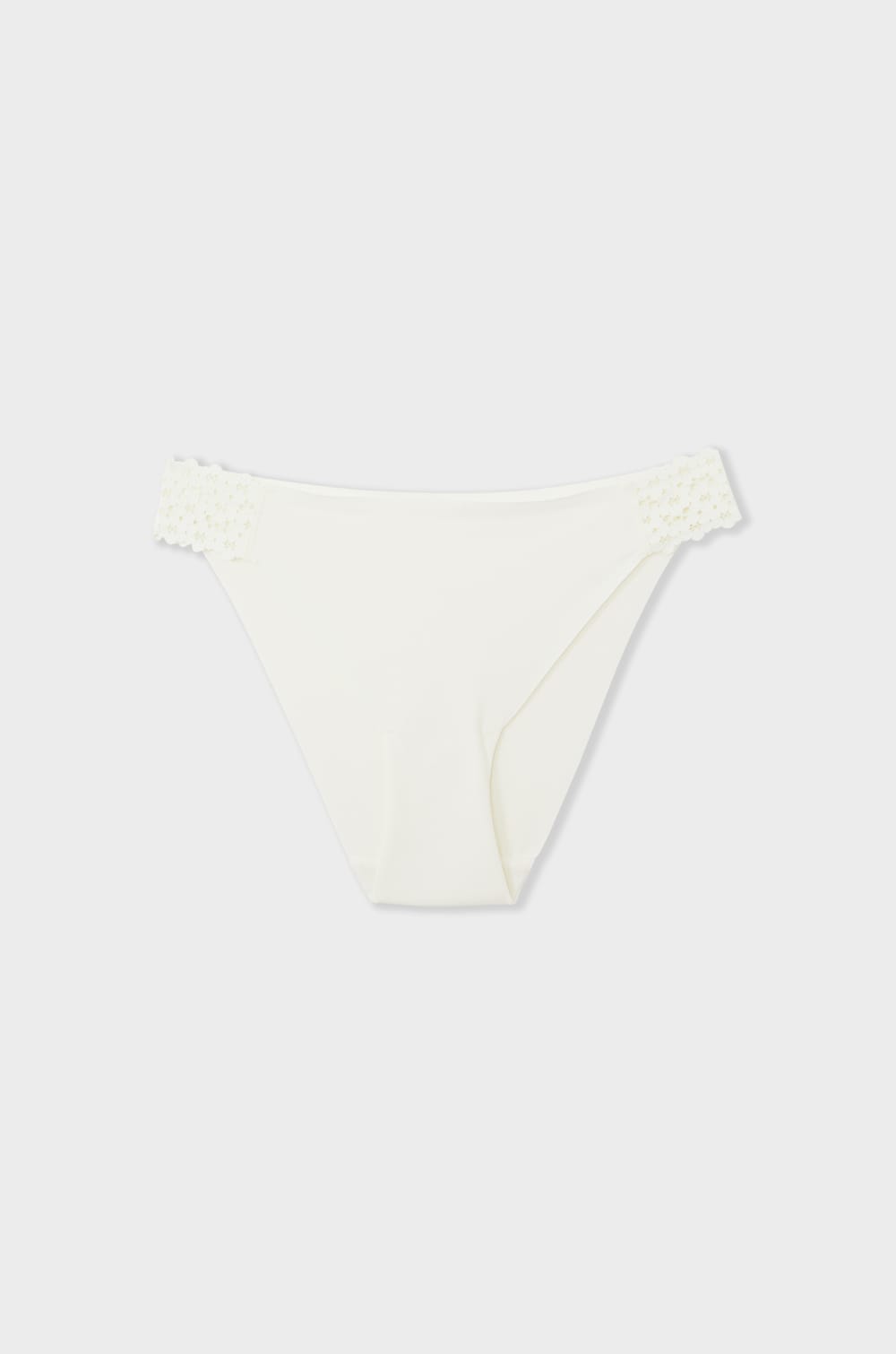 Microfibre and Lace Brief;${refinementColor}