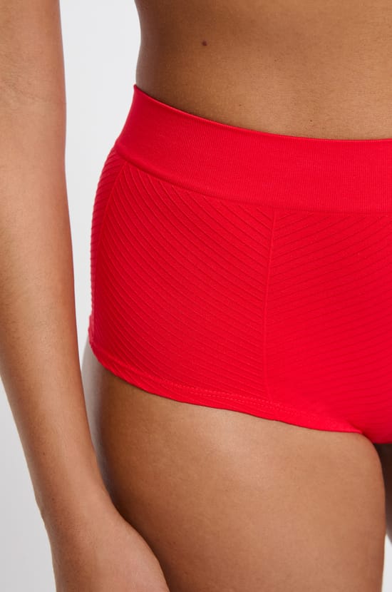 Shorty tanga hoge taille;${refinementColor}