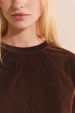 Sweatshirt de pyjama c&ocirc;tel&eacute;;${refinementColor}