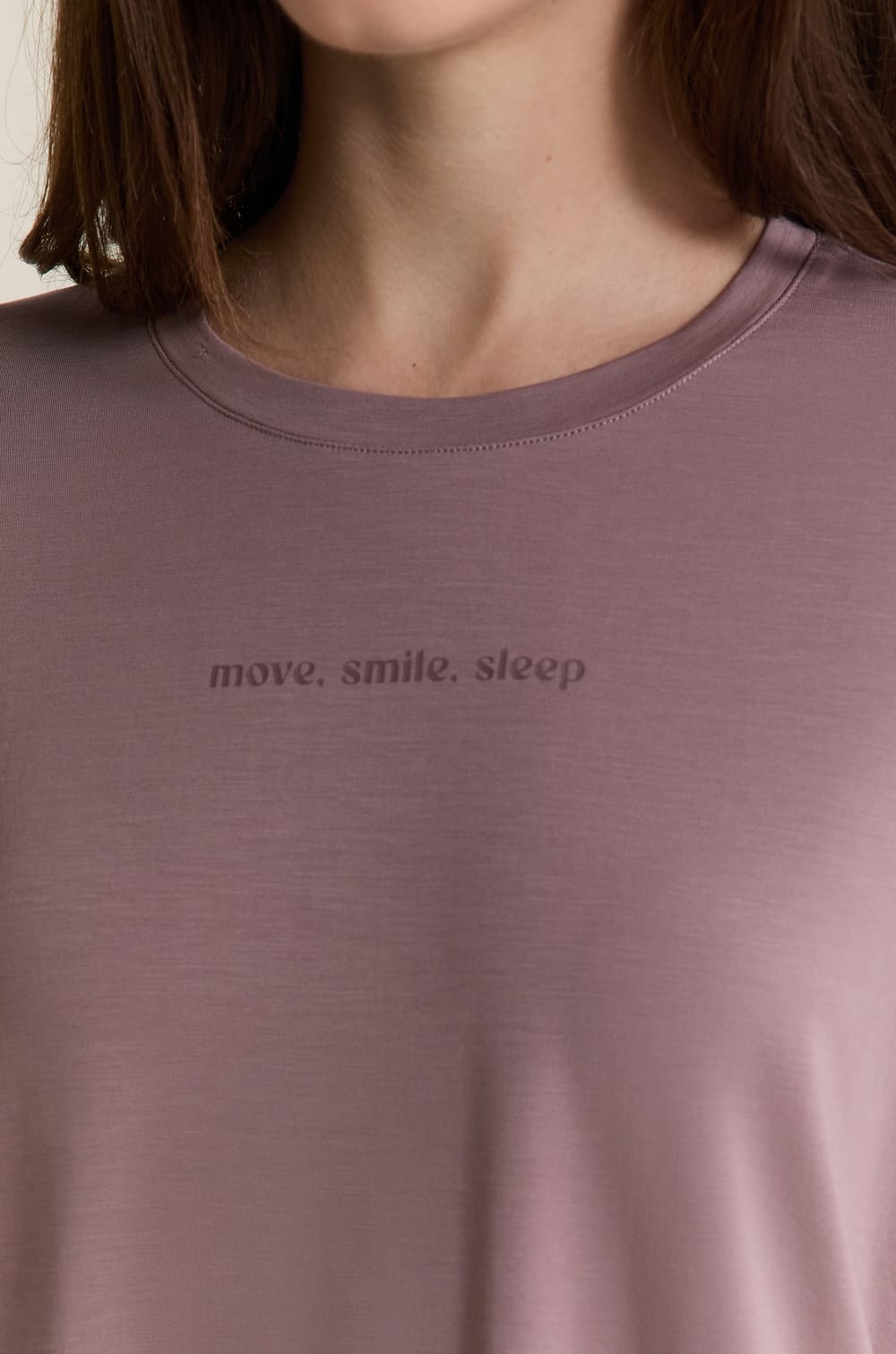 T-shirt de pyjama manches courtes;${refinementColor}