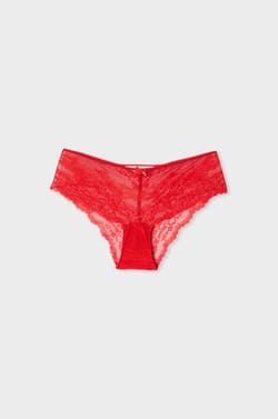 Boyshort in Lace;${refinementColor}