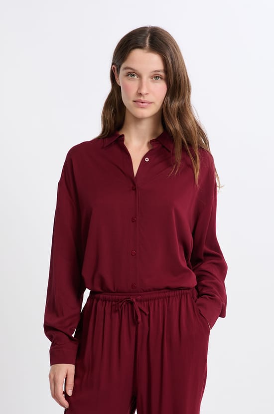 Chemise de pyjama manches longues ;${refinementColor}