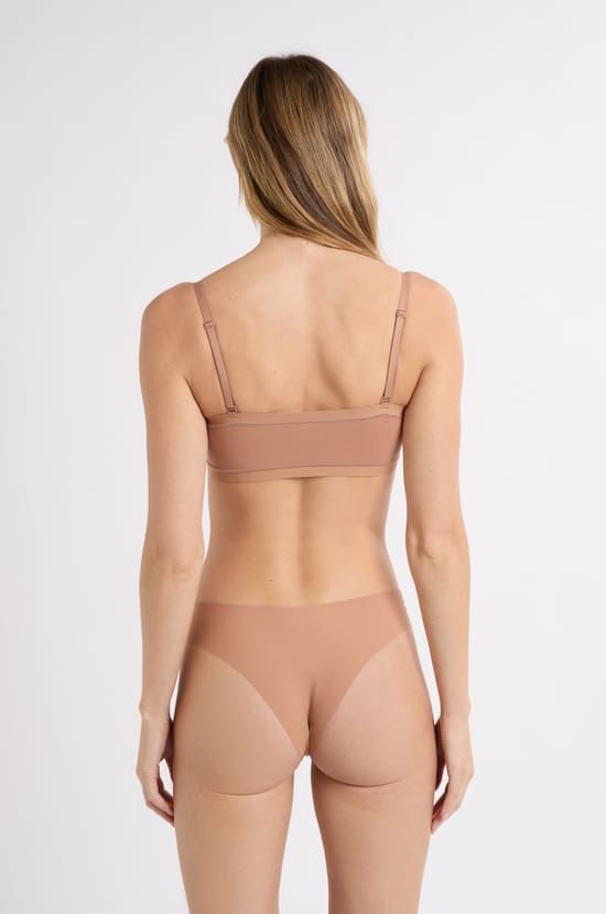 Microfibre Strapless Bra with Removable Straps;${refinementColor}