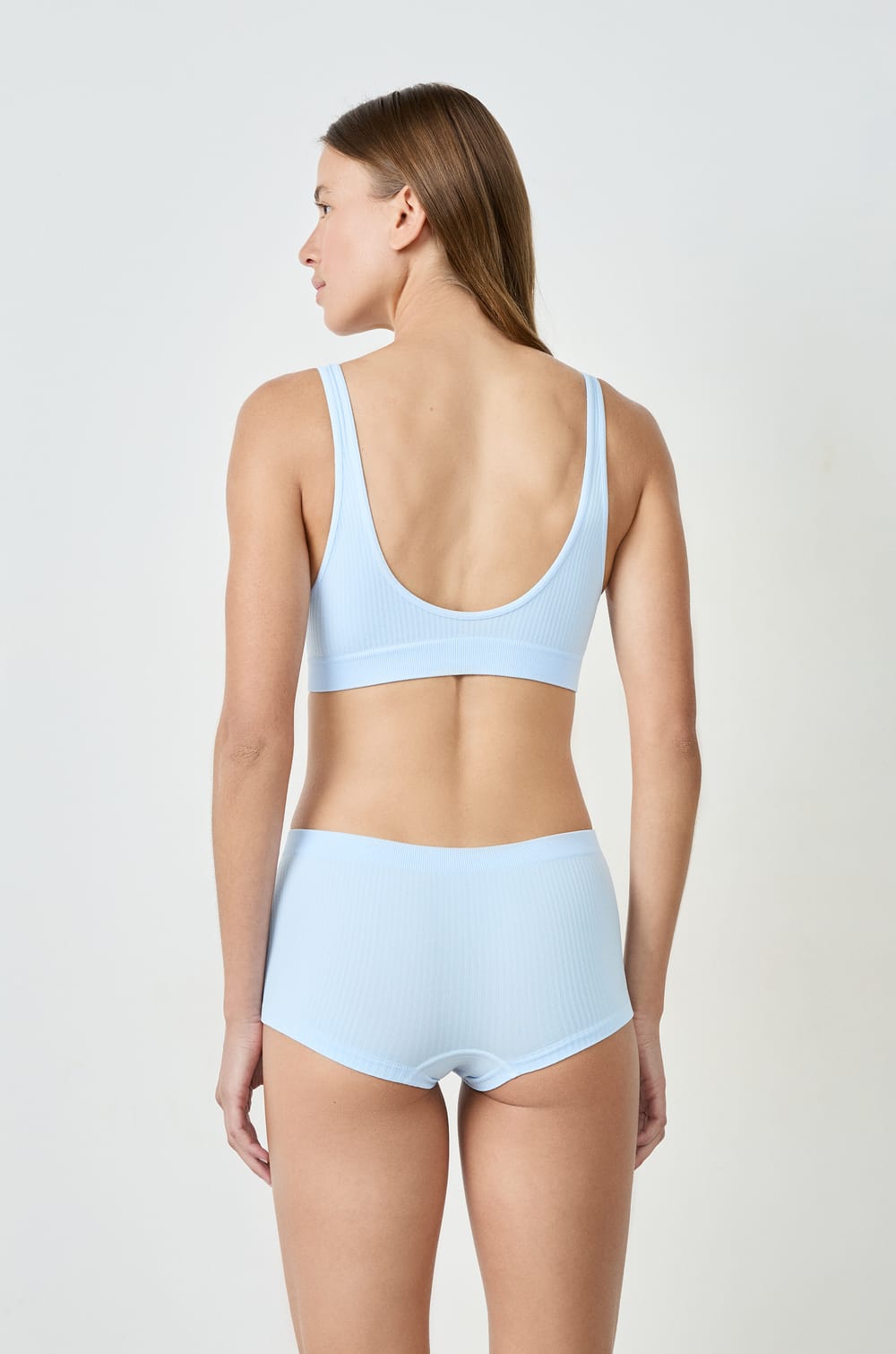 Ribbed Boyshort;${refinementColor}