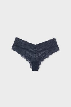 Hipster V-shape en dentelle;${refinementColor}