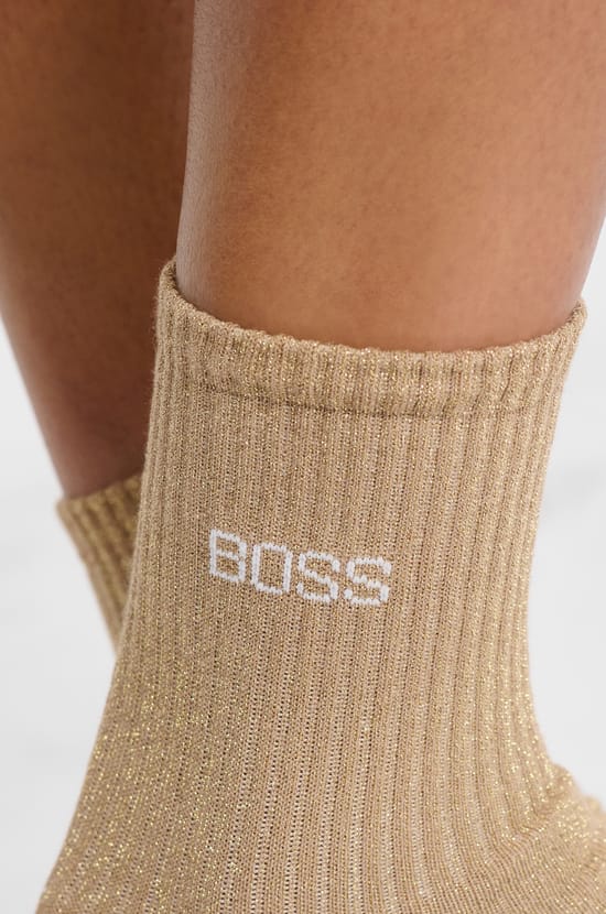 Iridescent Socks With Writing;${refinementColor}